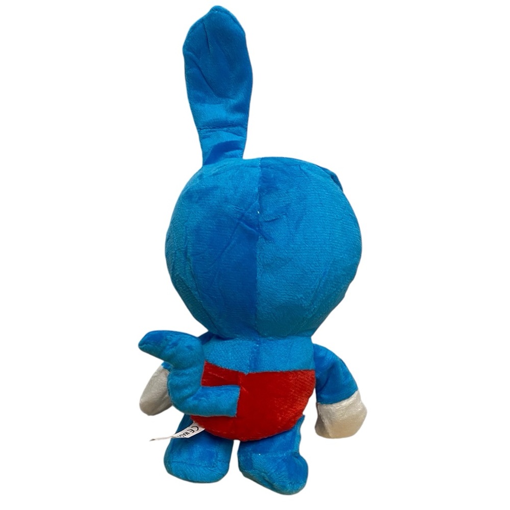 Blue Riggy Rabbit Plush Rabbit Toy - Picture 3 of 3